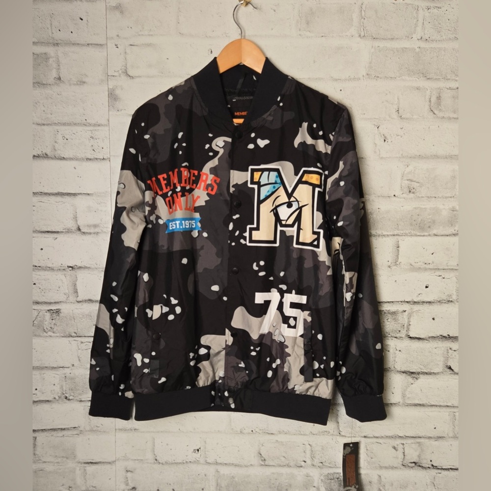 Members Only x Nickelodeon Hey Arnold Helga Camo Jacket Small